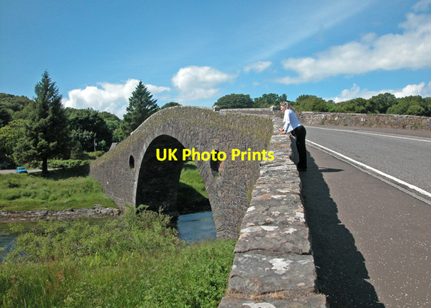 Photo 6"x4" Clachan Bridge Clachan-Seil c2005