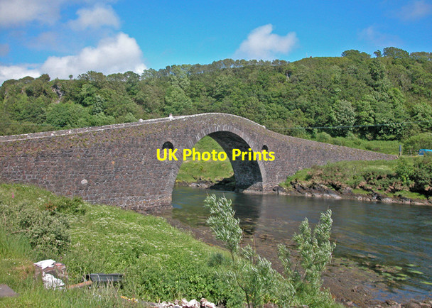 Photo 6"x4" Clachan Bridge Clachan-Seil c2005