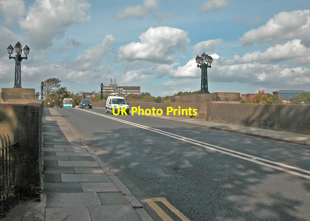 Photo 6"x4" Grosvenor Bridge Chester c2006