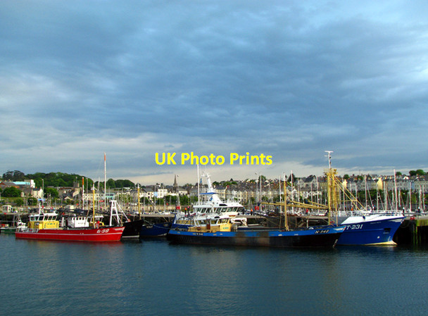 Photo 6"x4" Across Bangor harbour Bangor\/J5081 c2008