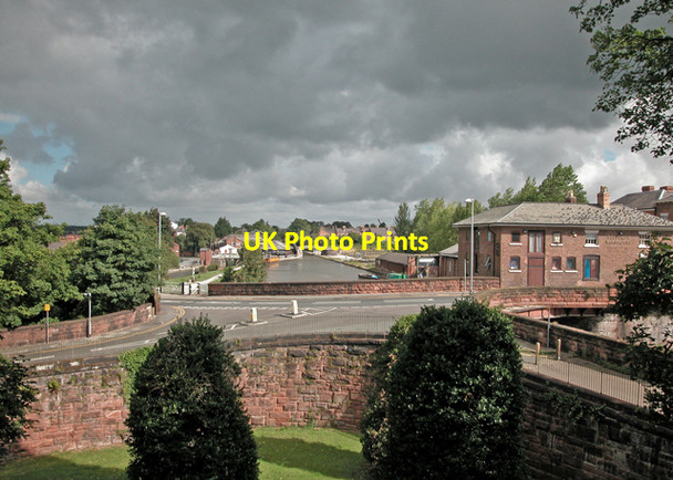 Photo 6"x4" Tower Wharf Chester c2005