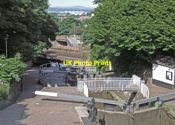 Photo 6"x4" Northgate locks Chester c2008