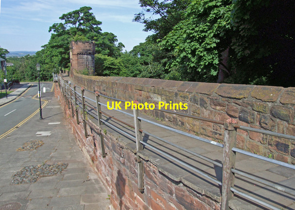 Photo 6"x4" City Walls Road Chester c2008