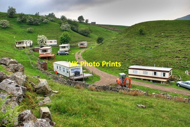 Photo 6"x4" Static Caravan Site Arkle Town c2008