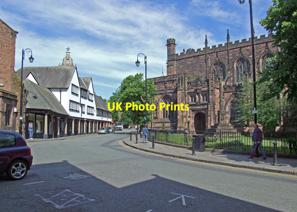 Photo 6"x4" St Werburgh Street Chester c2008