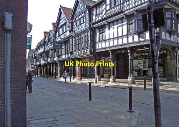 Photo 6"x4" Northgate Street Chester c2008 P1