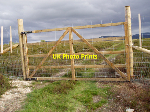 Photo 6"x4" New Deer Gate Balavil\/NH7902 c2008