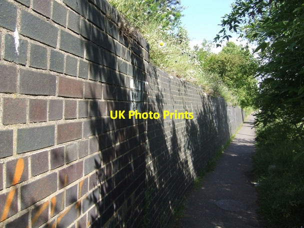 Photo 6"x4" All that remains of Bridge 26 on the Walsall Wood Branch Brownhills\/SK0405 c2008