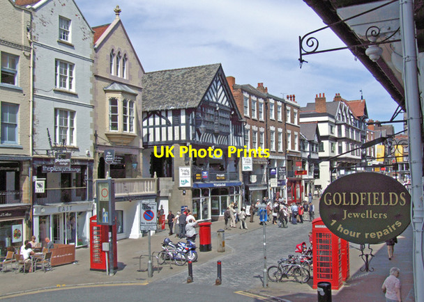 Photo 6"x4" Bridge Street Chester c2008 P1