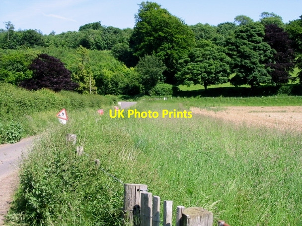 Photo 6"x4" Looking E towards Lydden and Swingfield Selsted c2008