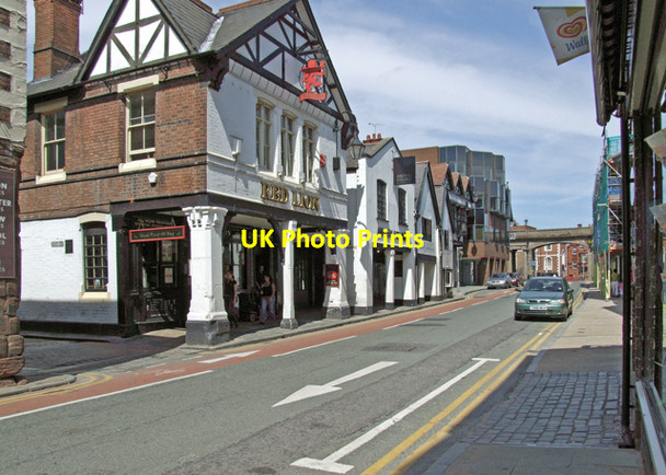 Photo 6"x4" Northgate Street Chester c2008