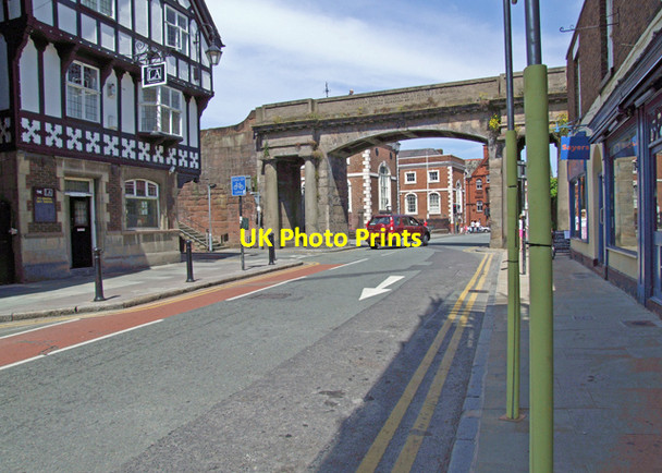 Photo 6"x4" The Northgate Chester c2008