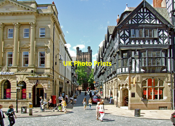 Photo 6"x4" St Werburgh Street Chester c2008