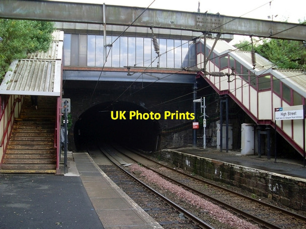 Photo 6"x4" High Street station, Glasgow Glasgow c2008