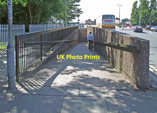 Photo 6"x4" Northgate roundabout Chester c2008