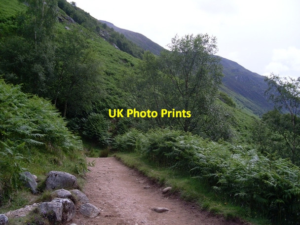 Photo 6"x4" Ben Nevis path Claggan\/NN1174 c2008