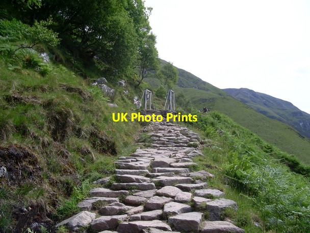 Photo 6"x4" Looking to footbridge on the Ben Nevis path Fort William\/An Gearasdan c2008