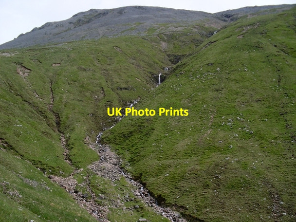 Photo 6"x4" Allt na h-Urchaire flows down from Carn Dearg Claggan\/NN1174 c2008
