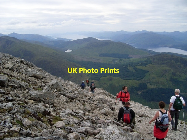 Photo 6"x4" Ben Nevis path Ben Nevis c2008