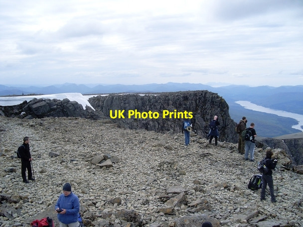 Photo 6"x4" Ridge by Ben Nevis summit Ben Nevis c2008