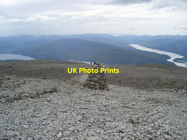 Photo 6"x4" Cairn near Ben Nevis summit Ben Nevis c2008