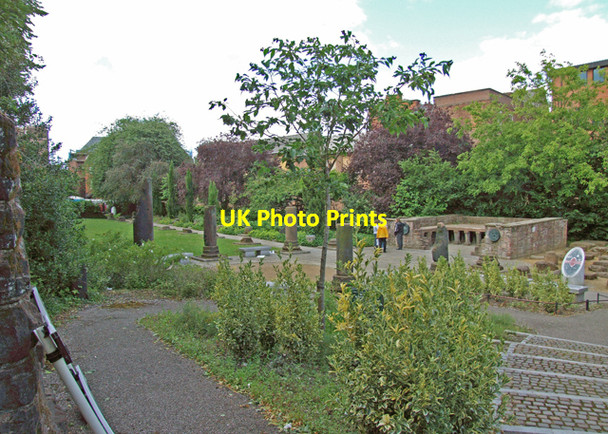 Photo 6"x4" Roman Gardens Chester c2008 P2