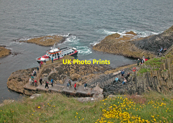 Photo 6"x4" Landing jetty Port an Fhasgaidh c2005