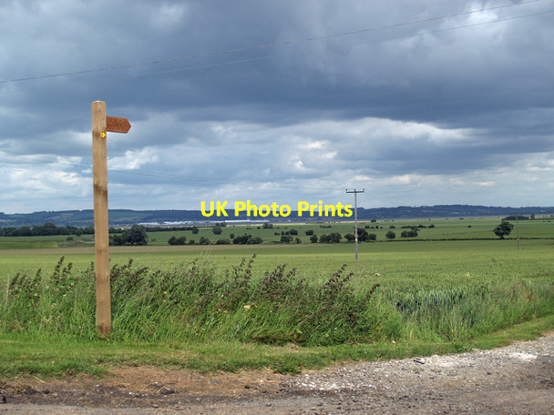 Photo 6"x4" Signpost to Bishopthorpe West Halton c2008