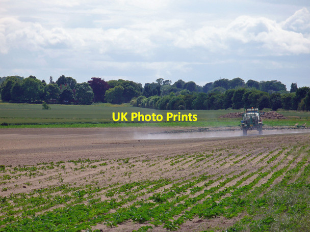 Photo 6"x4" Crop Spraying near Alkborough Alkborough c2008