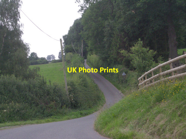 Photo 6"x4" Winding lane Eudon George\/SO6888 c2008