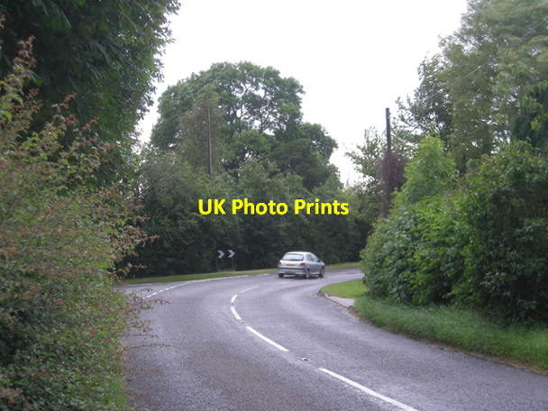 Photo 6"x4" Sharp bend at Deuxhill Deuxhill c2008