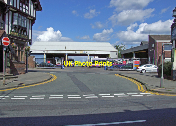 Photo 6"x4" Bus depot Chester c2008