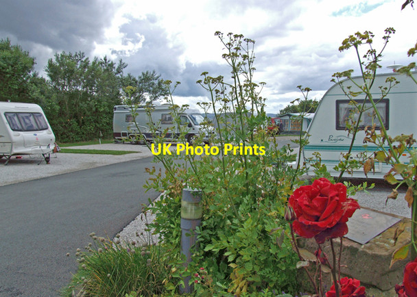 Photo 6"x4" Thurstaston caravan site Thurstaston c2008
