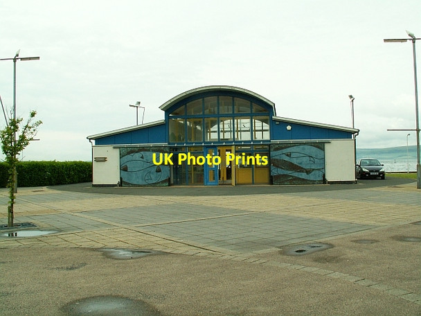 Photo 6"x4" Cafe in Agnew Park Stranraer c2008