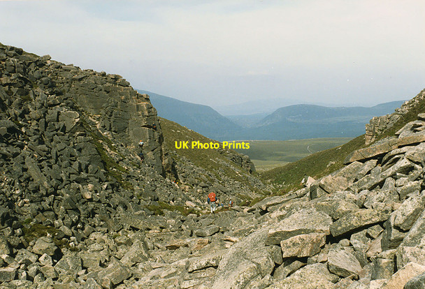 Photo 6"x4" Chalamain Gap Creag a' Chalamain c1987