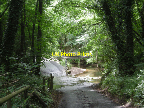 Photo 6"x4" The ford near Donkey Bridge Cockshutt\/SO7383 c2008