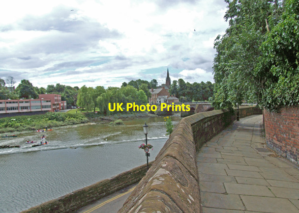 Photo 6"x4" City walls Chester c2008