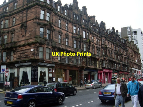 Photo 6"x4" Old tenements on Glasgow's Sauchiehall Street Glasgow c2008