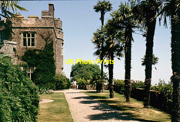 Photo 6"x4" The terrace at Dunster Castle Dunster c1990