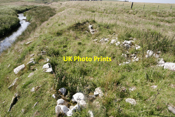 Photo 6"x4" The remains of St Peter's Chapel. Strathcoul c2008