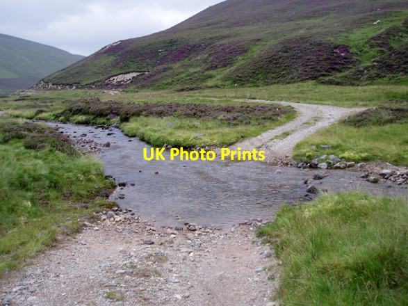 Photo 6"x4" Ford, Burn of Loin Coire Grealach c2008