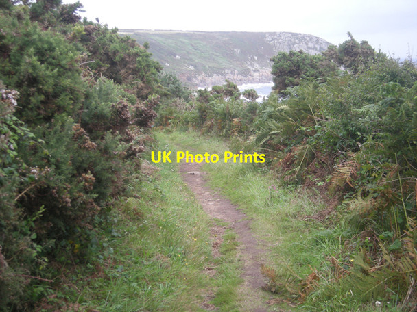 Photo 6"x4" South West Coast path near St Loy Boskenna c2008