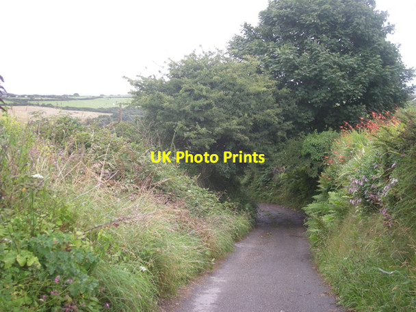Photo 6"x4" Access to a caravan site Nancledra c2008