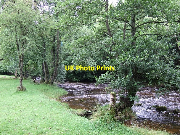 Photo 6"x4" River Nedd Fechan, Pont Melin-Fach Pen-common c2008