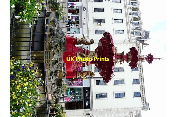 Photo 6"x4" Fountain, High Street, Dumfries Dumfries c2008