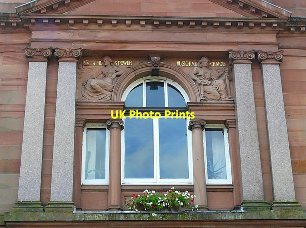 Photo 6"x4" Window, Ewart Library Dumfries c2008