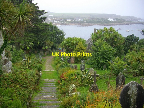 Photo 6"x4" St. Mary's graveyard, Old Town Hugh Town c2008 P1