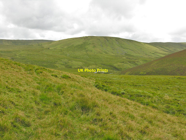 Photo 6"x4" View towards Blaen-y-cwm Craig y Lluest c2008