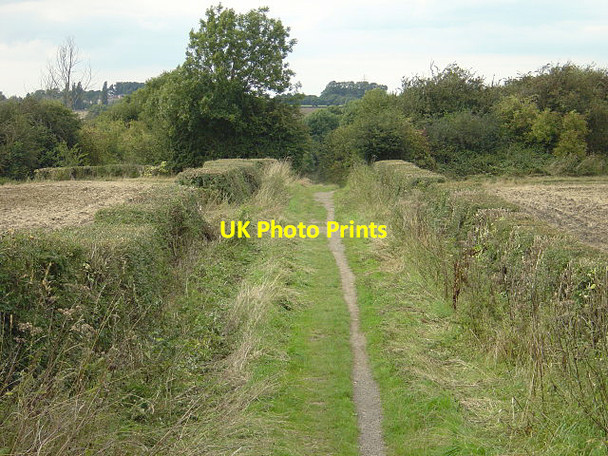 Photo 6"x4" Saddington Tunnel towpath Fleckney c2008