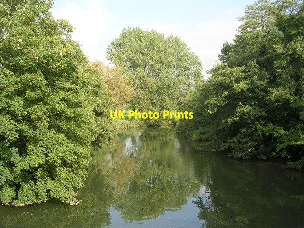 Photo 6"x4" River Avon from Monkton Park Bridge Chippenham\/ST9173 c2008